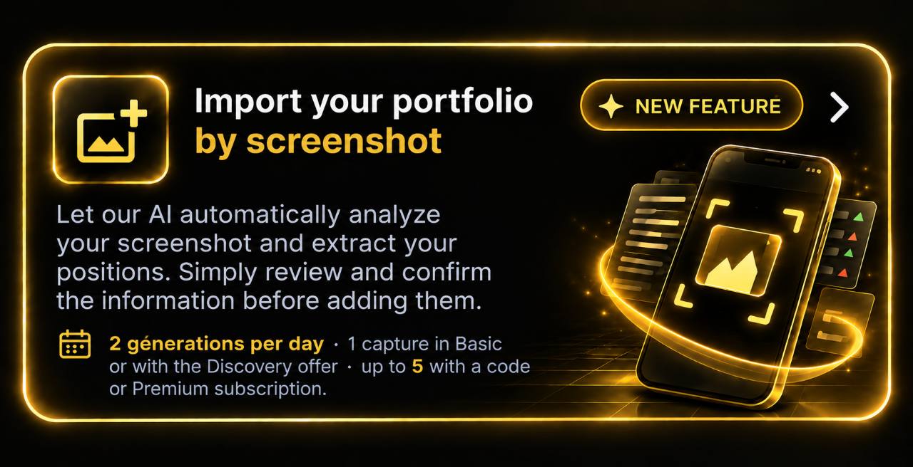 Import a portfolio from a screenshot